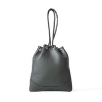 ドローストリングバッグ(チャコールグレー)