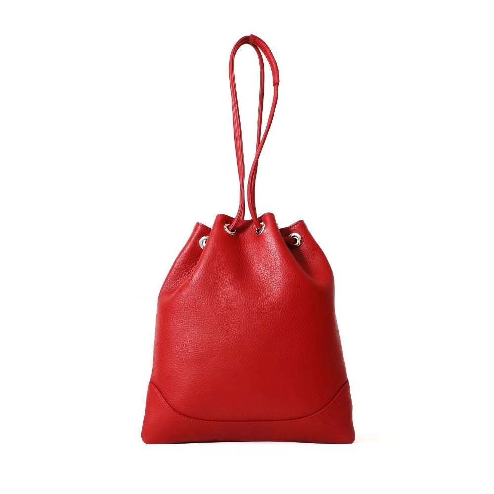 ドローストリングバッグ(レッド)