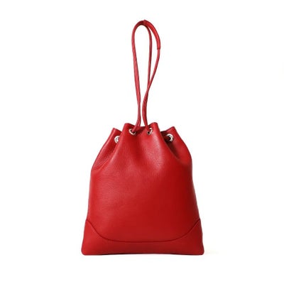 ドローストリングバッグ(レッド)