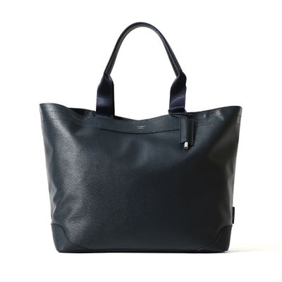 トートバッグの正面（ネイビー）