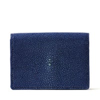 カードケースの正面（ブルー）