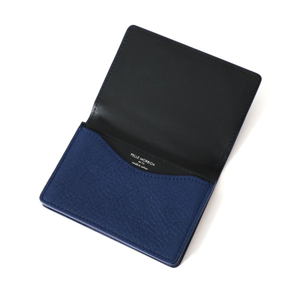 PELLEMORBIDA ペッレモルビダ　ネイビー ケース BA634-カードケース | PELLE MORBIDA ペッレ モルビダ