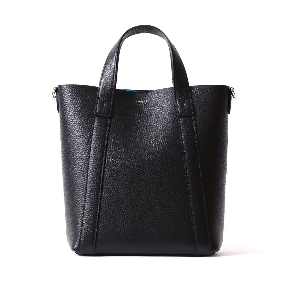 ミニトートバッグの正面（ブラック）