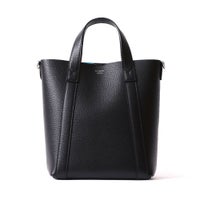 ミニトートバッグの正面（ブラック）