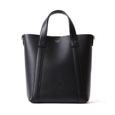 ミニトートバッグの正面（ブラック）