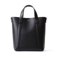 ミニトートバッグの正面（ブラック）