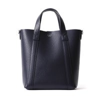 ミニトートバッグの正面（ネイビー）