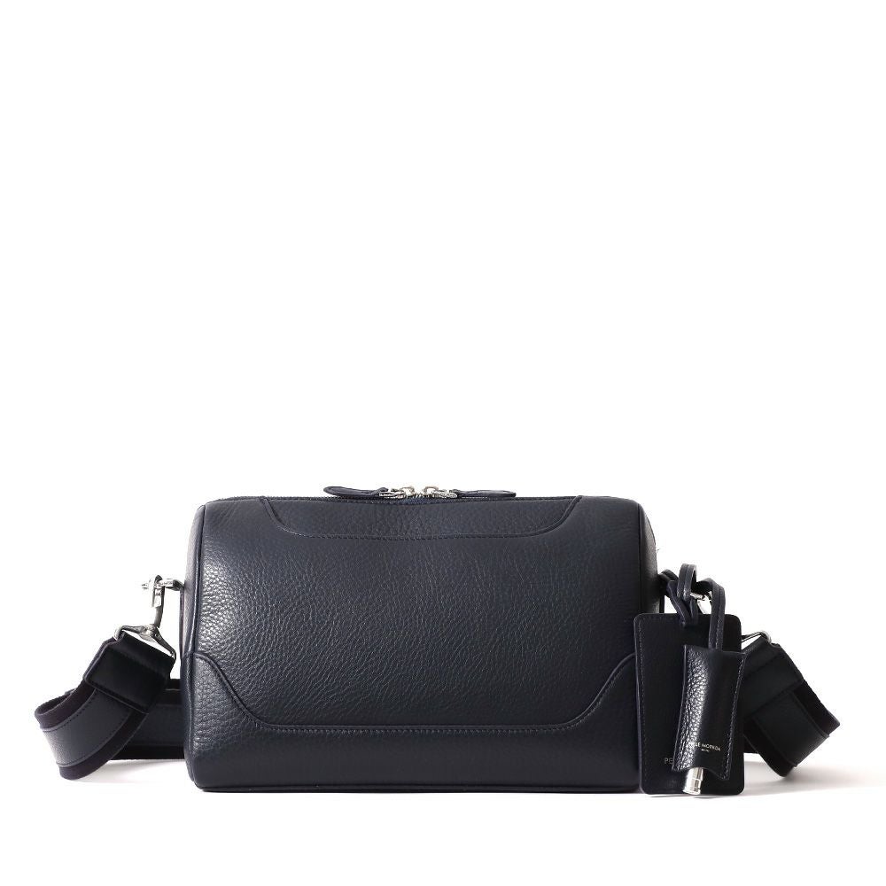 ブリーフバッグの正面（ネイビー）