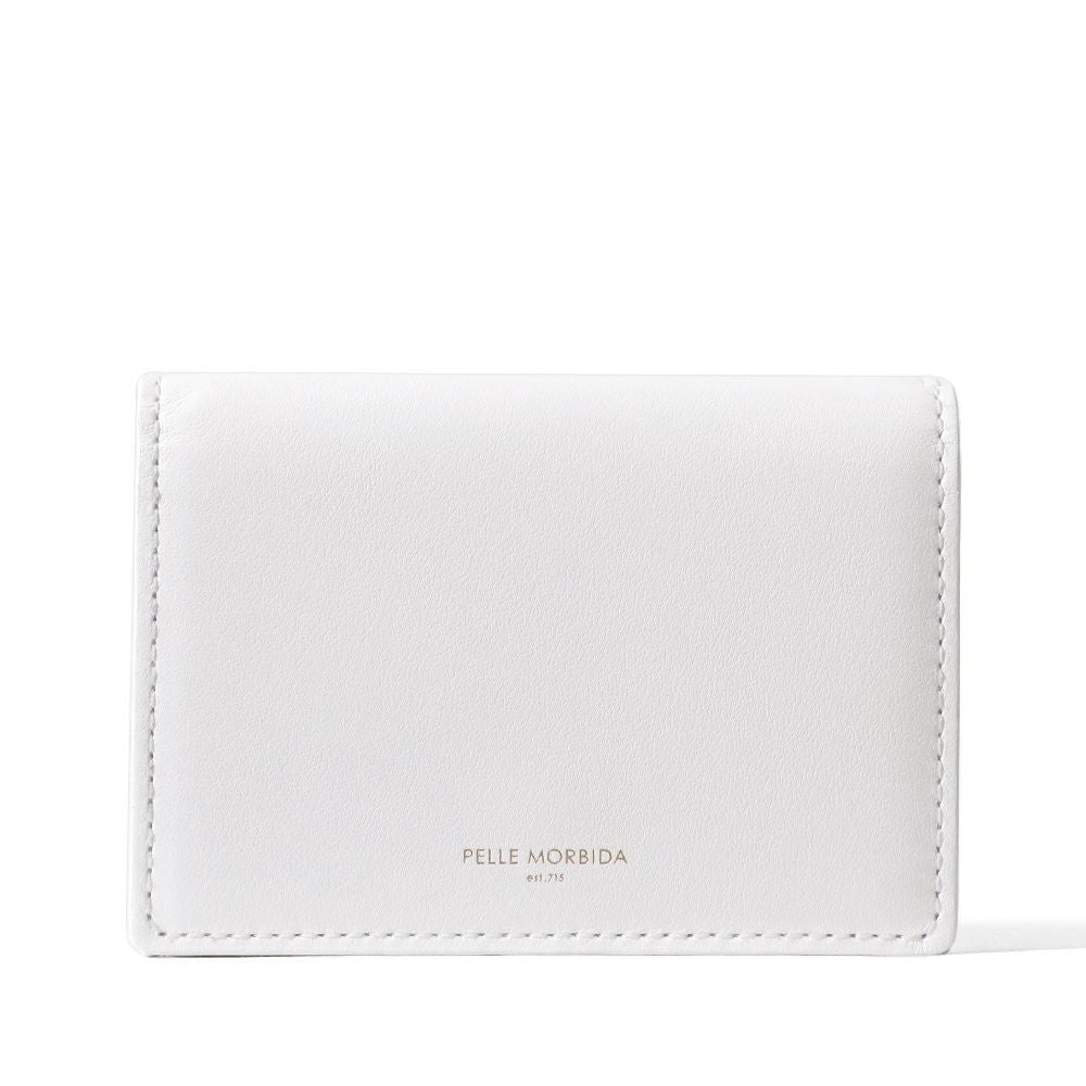 ミニウォレットの正面（ホワイト）