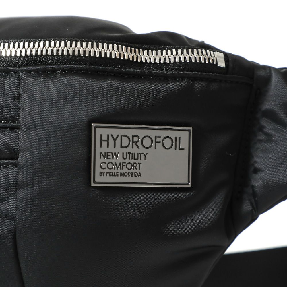 ペッレモルビダ　HYDROFOIL ボディバッグ ブラック　ショルダーバッグ 2025年3月26日販売開始！ 新作 ] PELLE MORBIDA ペッレモルビダ