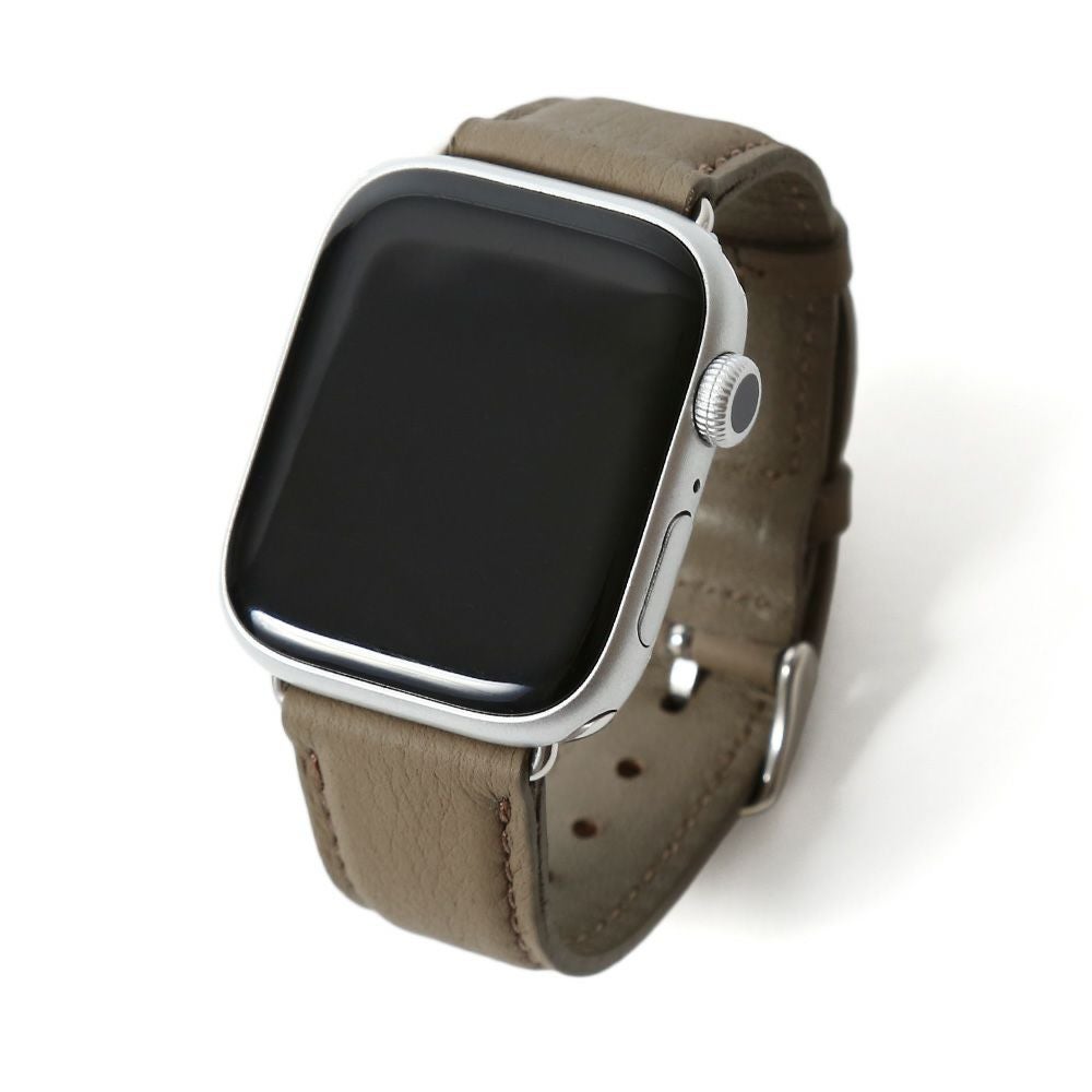 アップルウォッチバンドの正面（グレージュ）