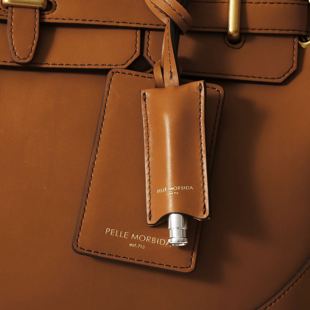 PELLE MORBIDA ビジネスバッグ ブラウン MH009-フラップビジネスバッグ | PELLE MORBIDA ペッレ モルビダ