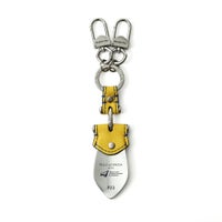 キーチャームの正面（イエロー）