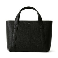 ミニトートバッグの正面（ブラック）