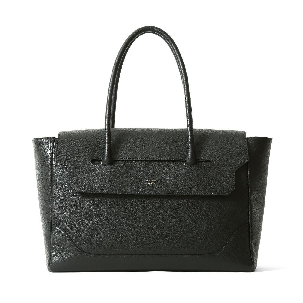 PELLE MORBIDA フラップ ショルダーバッグ トートバッグ 保存袋付き PELLE MORBIDA フラップ ショルダーバッグ トートバッグ 保存袋付き