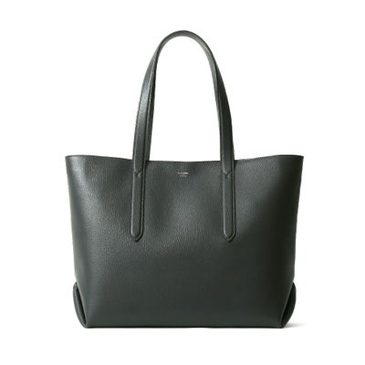 トートバッグの正面（チャコールグレー）