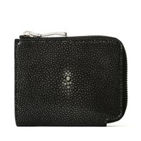 ミニウォレットの正面（ブラック）