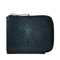 ミニウォレットの正面（ネイビー）