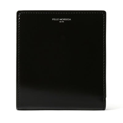 コンパクトウォレットの正面(ブラック)