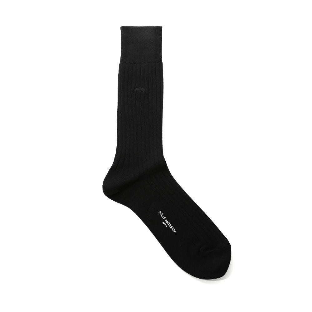 靴下の正面（ブラック）