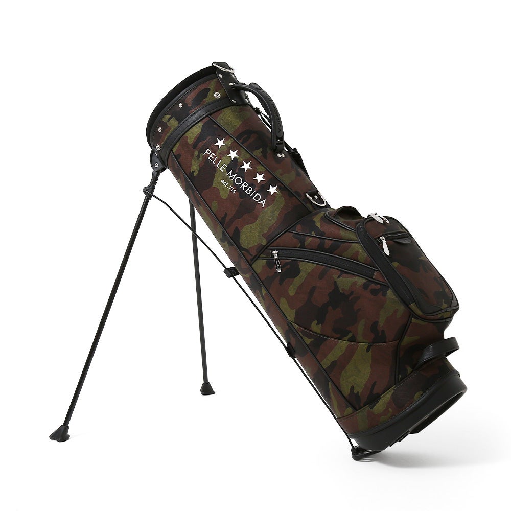PG101-スタンドキャディバッグ カモフラージュ | PELLE MORBIDA ペッレ