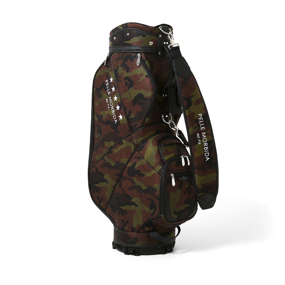 PG111-キャディバッグ カモフラージュ | PELLE MORBIDA ペッレ モルビダ