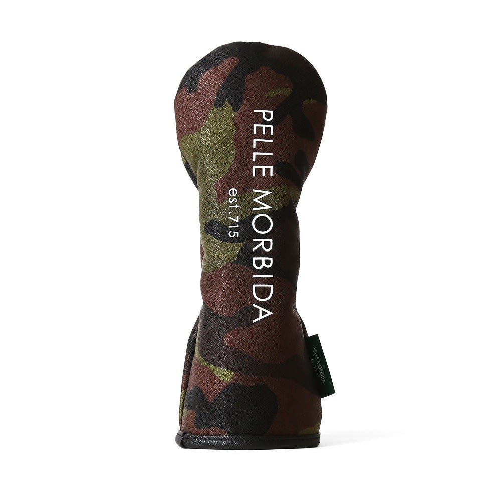 フェアウェイウッドヘッドカバー カモフラージュの正面