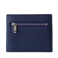 ミニウォレットの正面(ブルー)