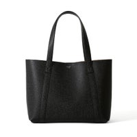 CSTE010-トートバッグの正面（ブラック）